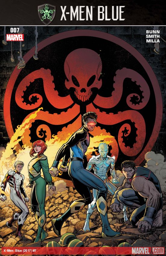 Cover of X-Men: Blue #7