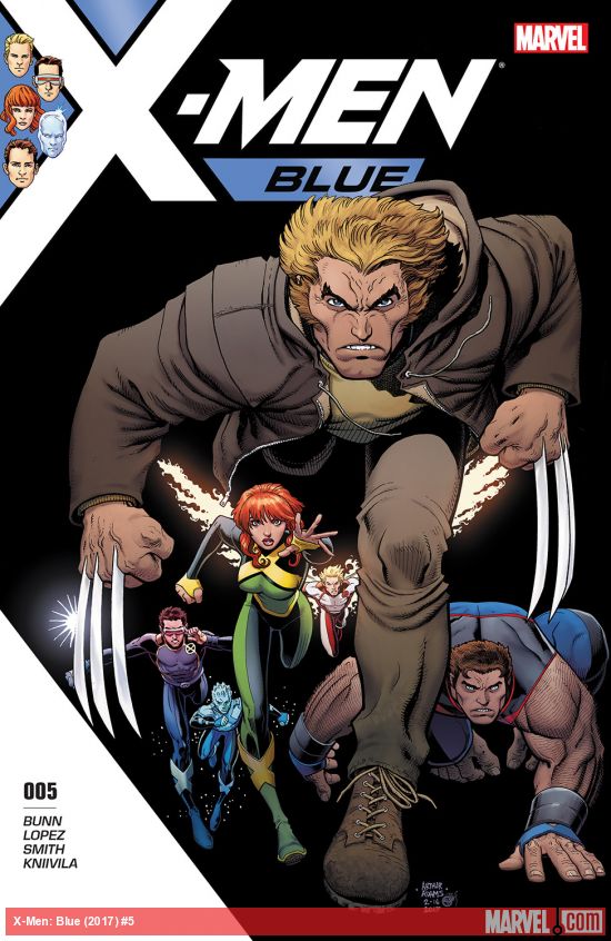 Cover of X-Men: Blue #5