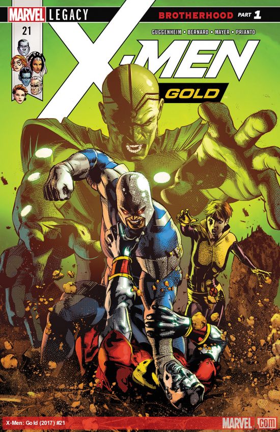 Cover of X-Men: Gold #21