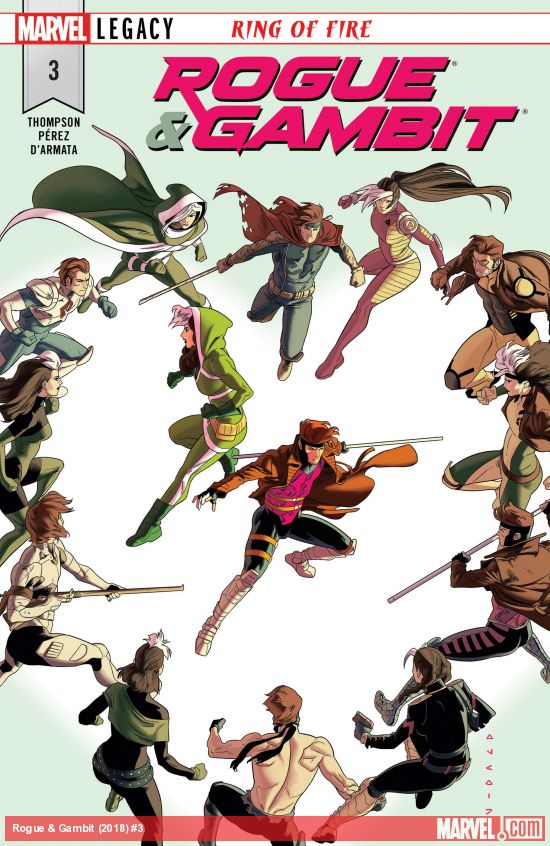 Cover of Rogue & Gambit #3