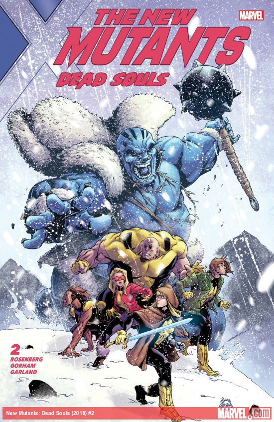 Cover of New Mutants Dead Souls #2