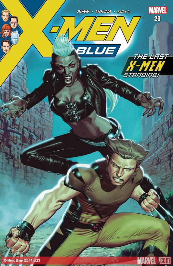 Cover of X-Men: Blue #23