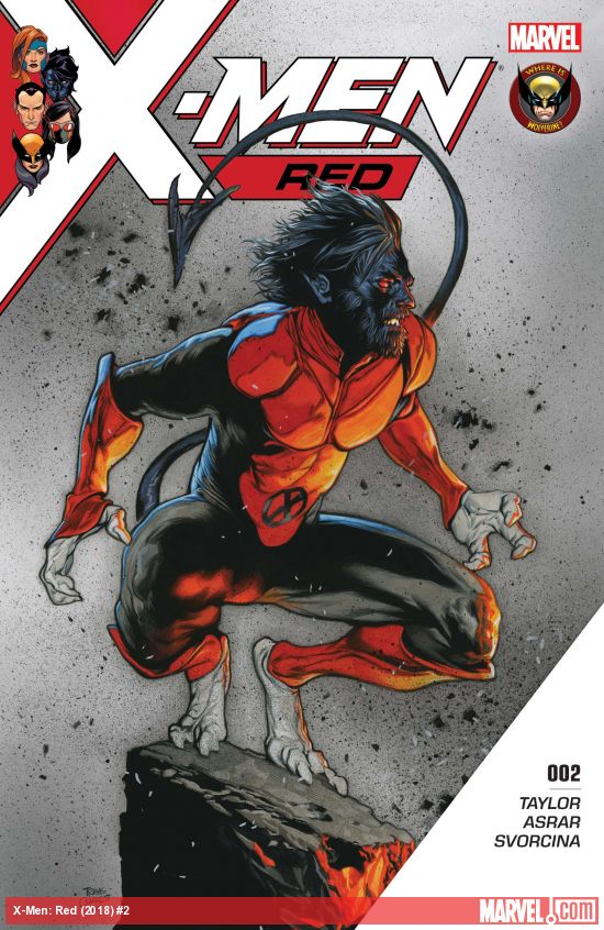 Cover of X-Men: Red #2