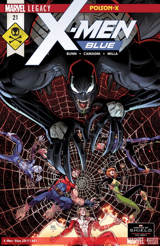 Cover of X-Men: Blue #21