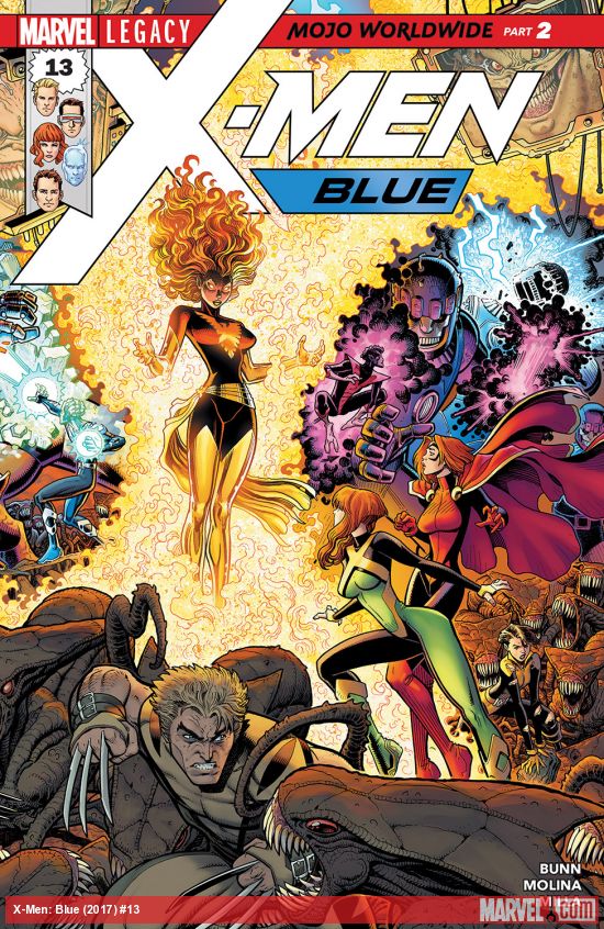 Cover of X-Men: Blue #13