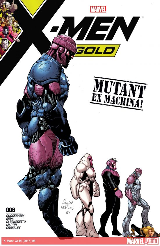 Cover of X-Men Gold #6