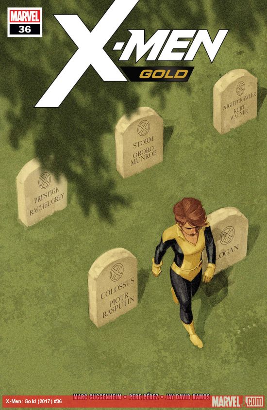 Cover of X-Men: Gold #36
