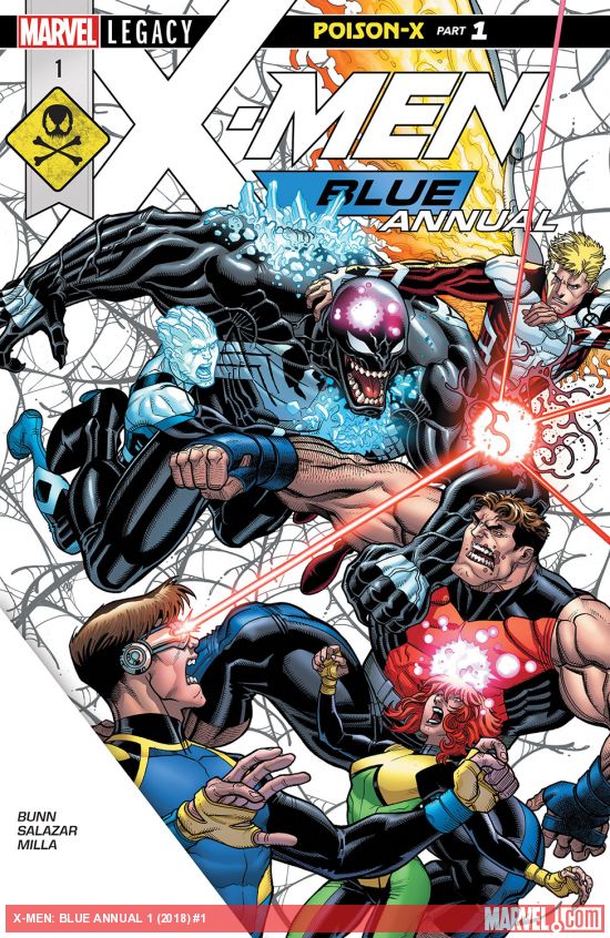 Cover of X-Men Blue Annual #1