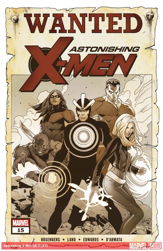 Cover of Astonishing X-Men #15