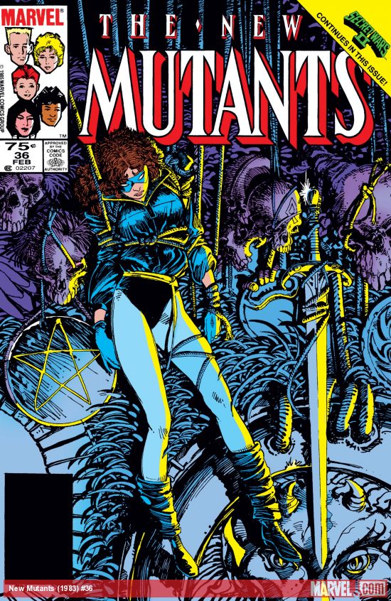 Cover of The New Mutants #36