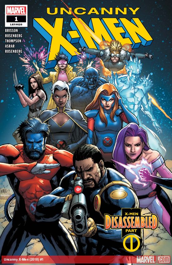 Cover of Uncanny X-Men #1 (620)