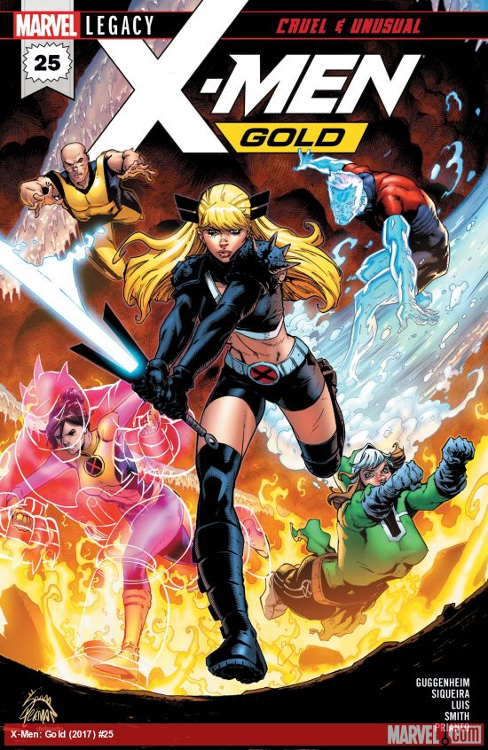 Cover of X-Men: Gold #25