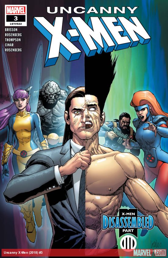 Cover of Uncanny X-Men #3 (622)