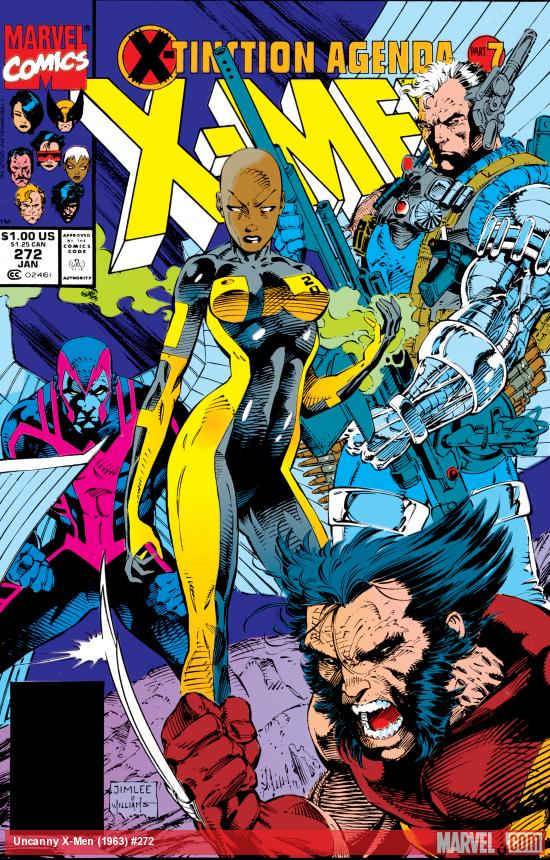 Cover of The Uncanny X-Men #272