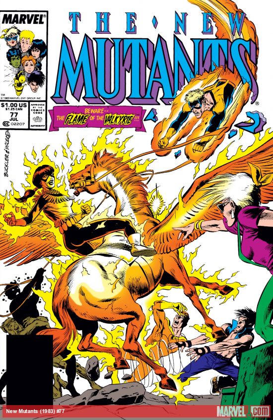 Cover of The New Mutants #77