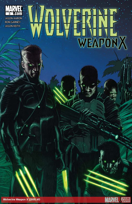 Cover of Wolverine Weapon X #3