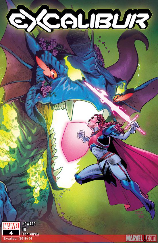 Cover of Excalibur #4