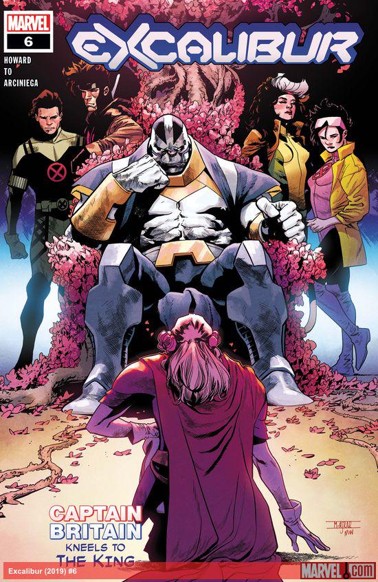 Cover of Excalibur #6