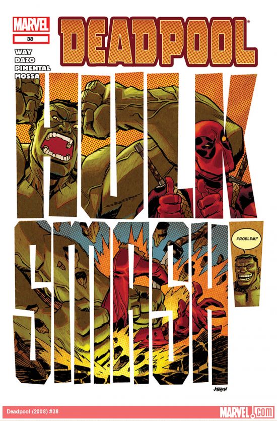 Cover of Deadpool #38