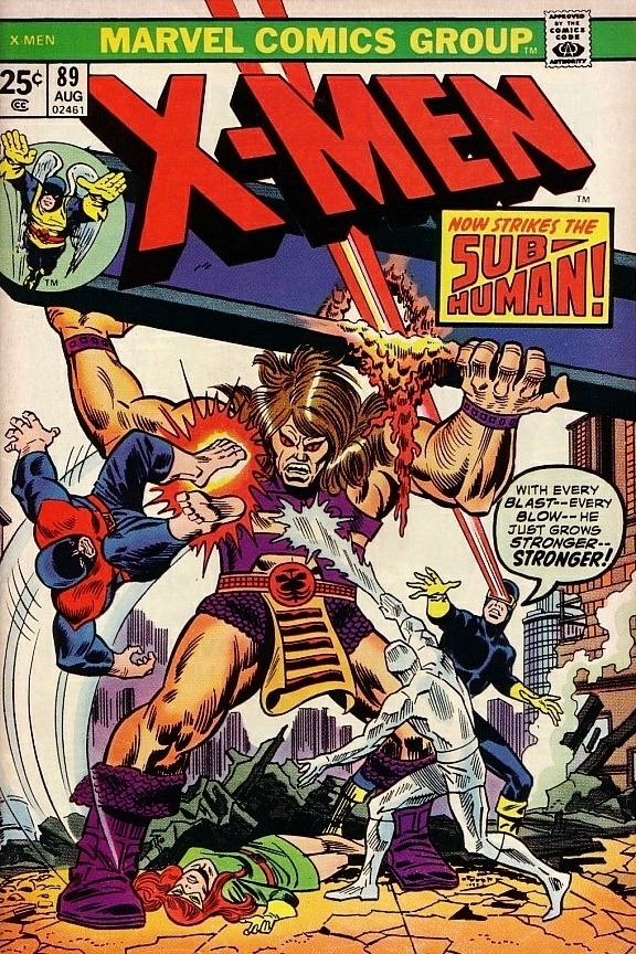 Cover of The X-Men #89
