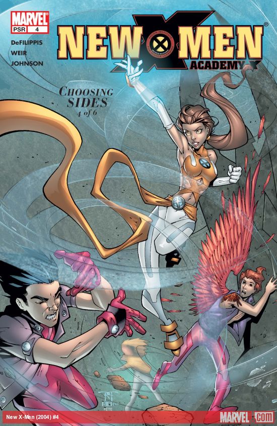 Cover of New X-Men #4