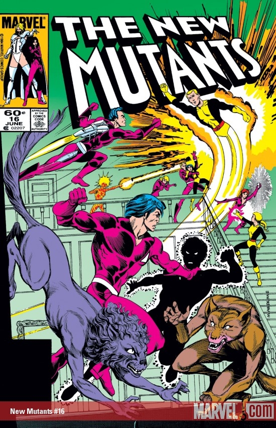 Cover of The New Mutants #16