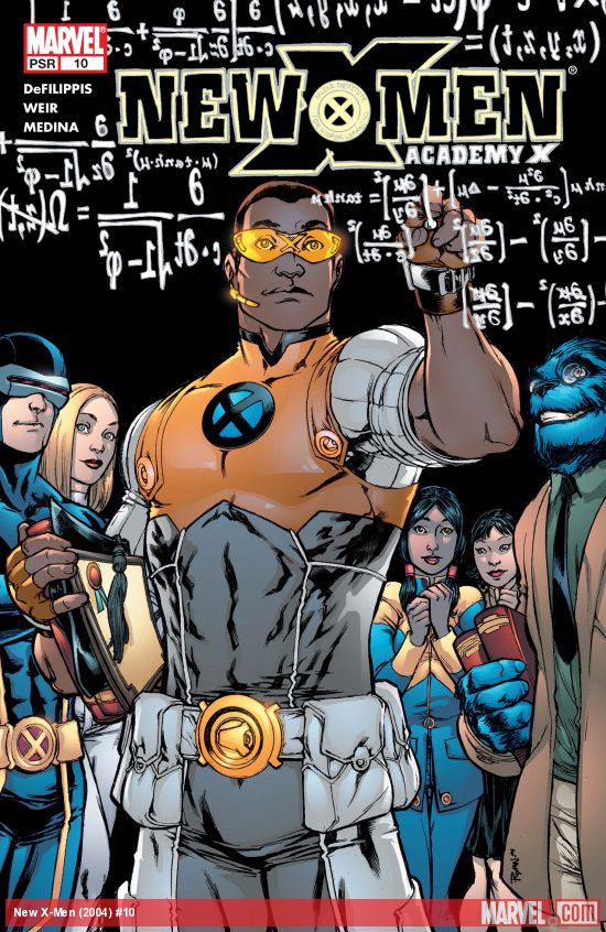 Cover of New X-Men #10