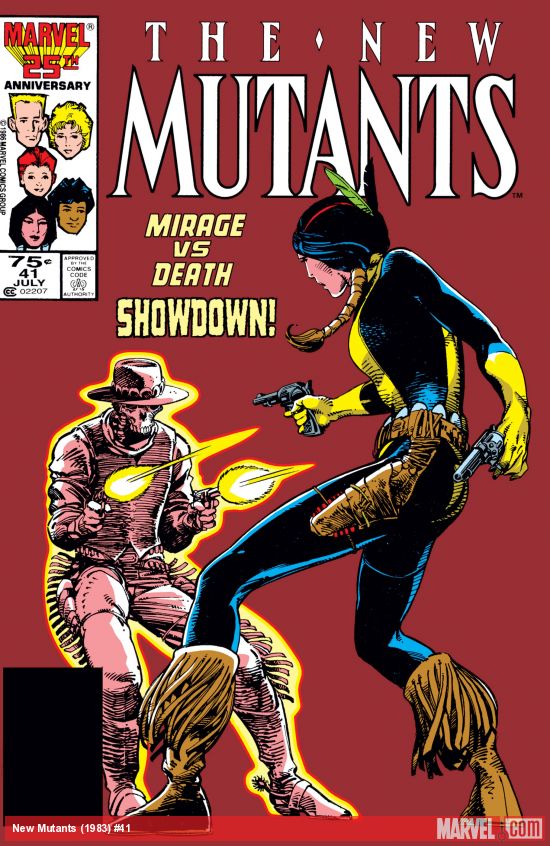 Cover of The New Mutants #41