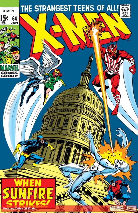 Cover of The X-Men #64