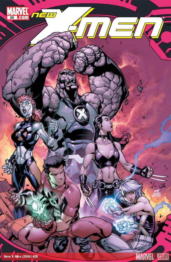 Cover of New X-Men #29