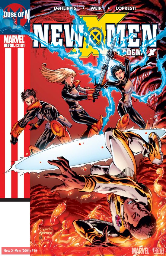 Cover of New X-Men #19