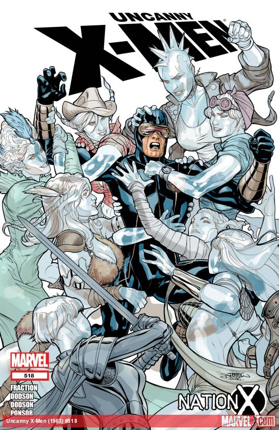 Cover of The Uncanny X-Men #518