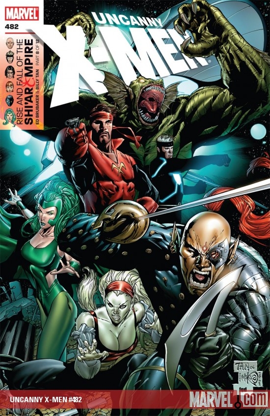 Cover of The Uncanny X-Men #482