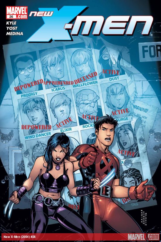Cover of New X-Men #26