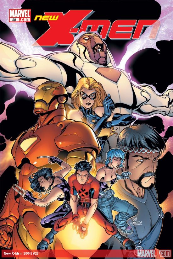 Cover of New X-Men #28