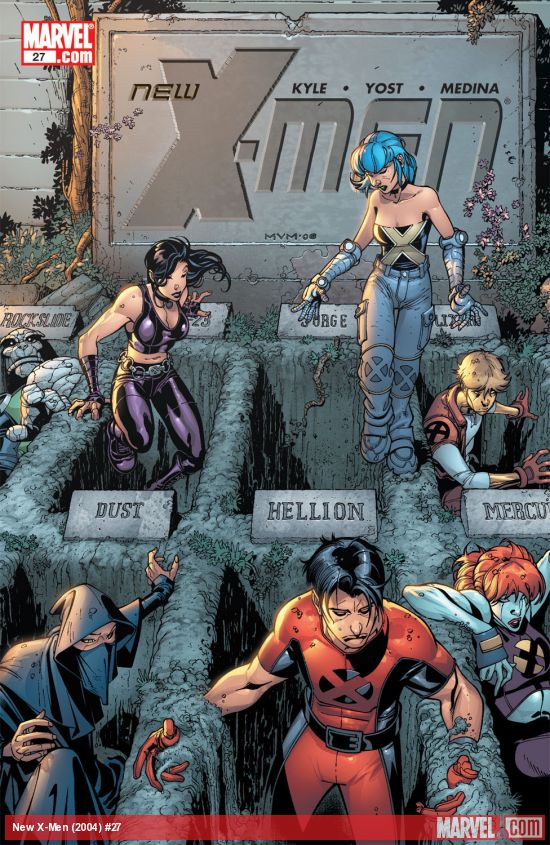 Cover of New X-Men #27