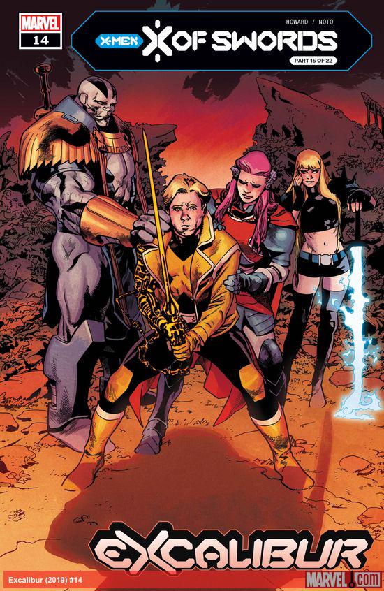 Cover of Excalibur #14