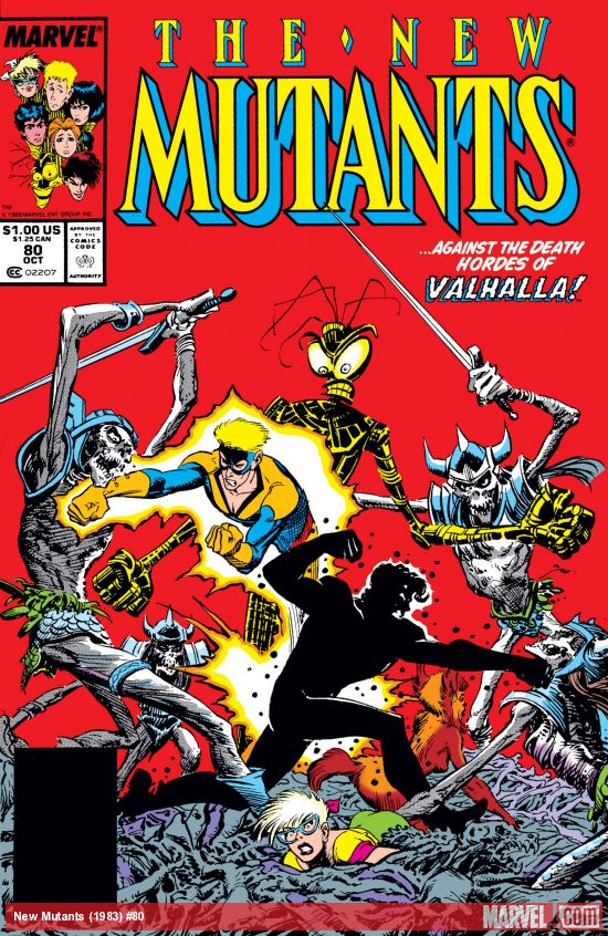 Cover of The New Mutants #80
