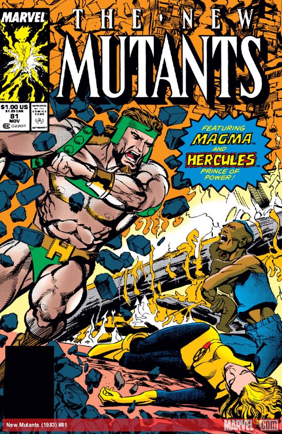 Cover of The New Mutants #81