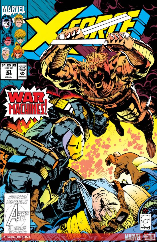 Cover of X-Force #21