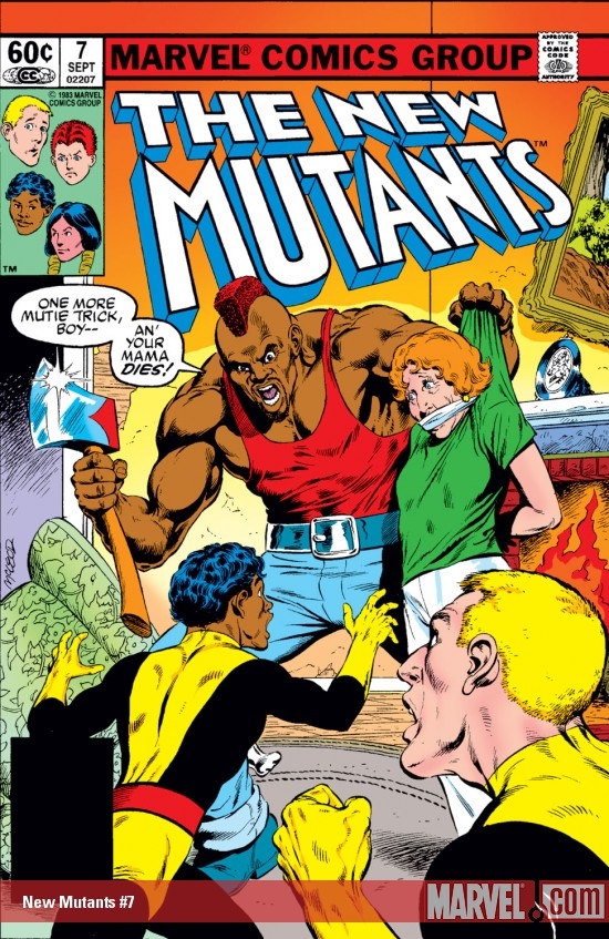 Cover of The New Mutants #7