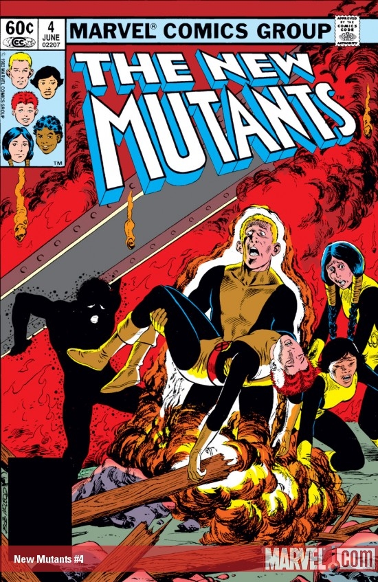 Cover of The New Mutants #4