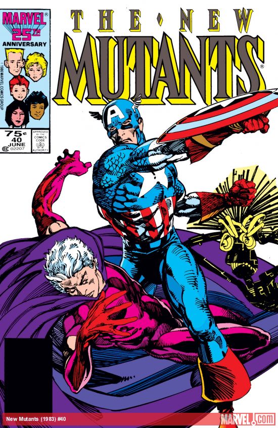 Cover of The New Mutants #40