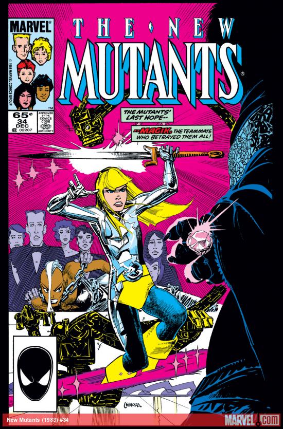 Cover of The New Mutants #34
