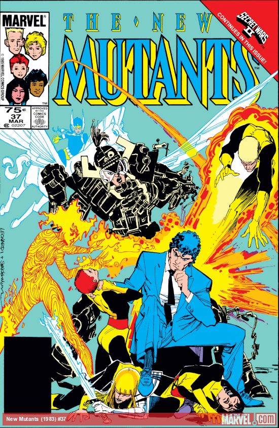 Cover of The New Mutants #37