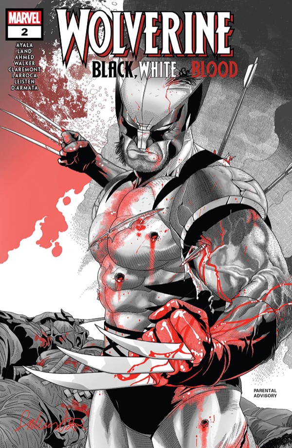Cover of Wolverine: Black, White & Blood #2