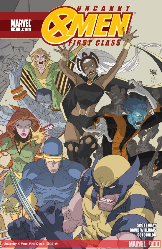 Cover of Uncanny X-Men: First Class #4