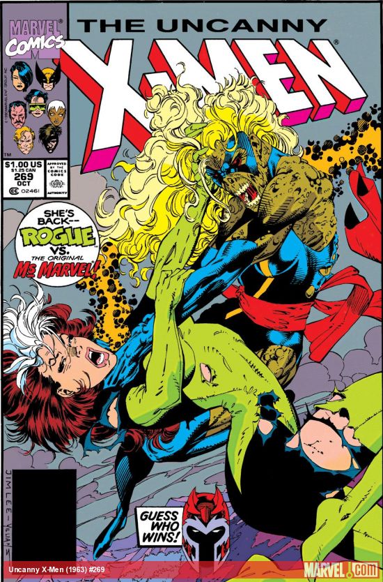 Cover of The Uncanny X-Men #269