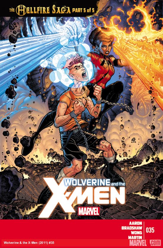Cover of Wolverine & the X-Men #35