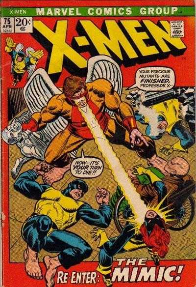 Cover of The X-Men #75